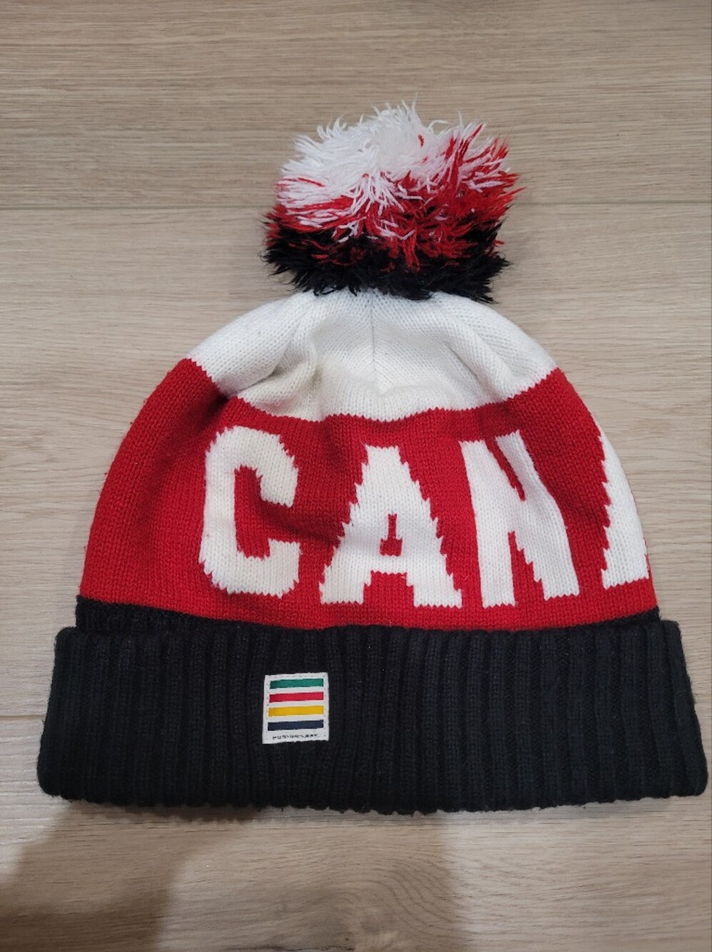 Hudsons Bay Unisex Canada Beanie With Pom Pom